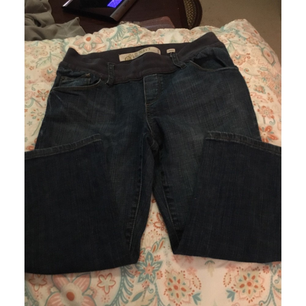 Maternity cropped Jeans